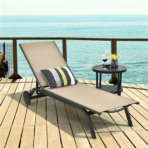 outdoor aluminum lounge chairs